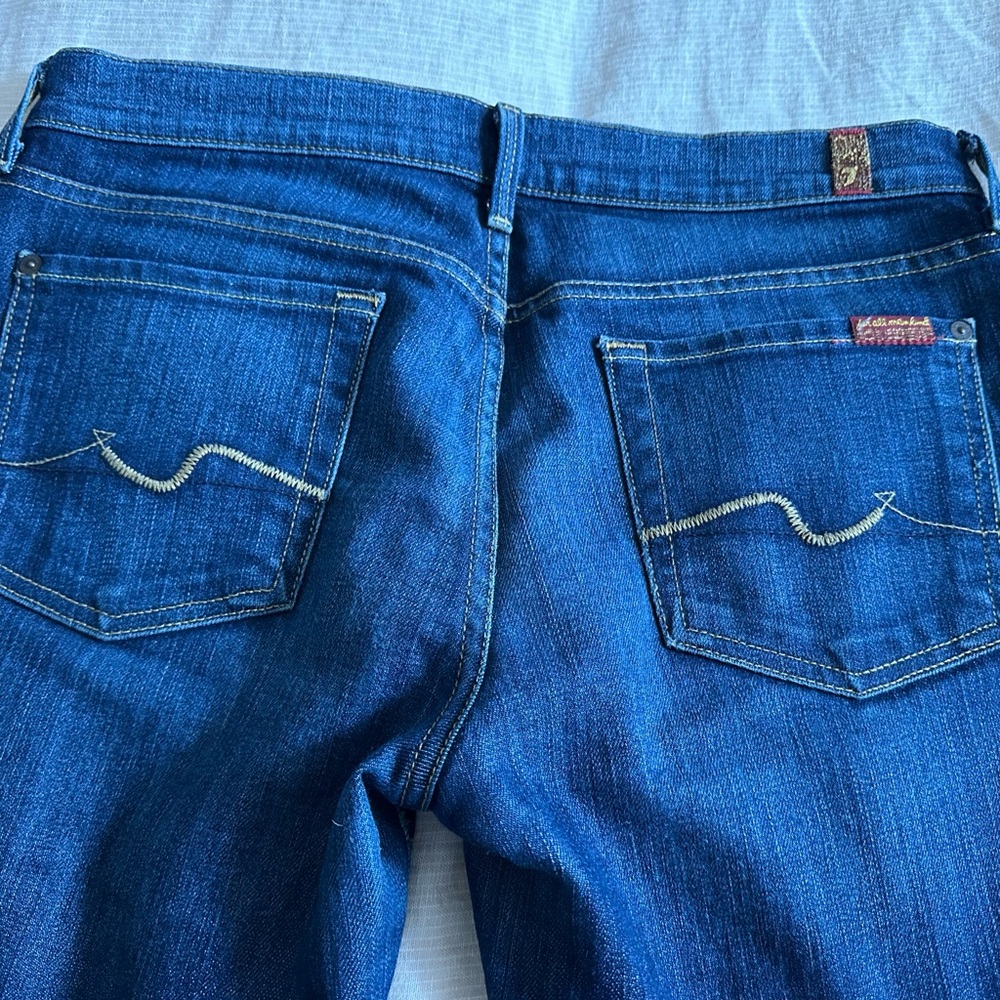 7 of all mankind jeans size 29 straight leg